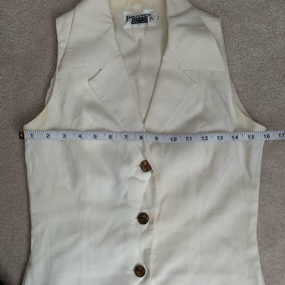 Port international linen mix long button dress - Picture 10 of 14